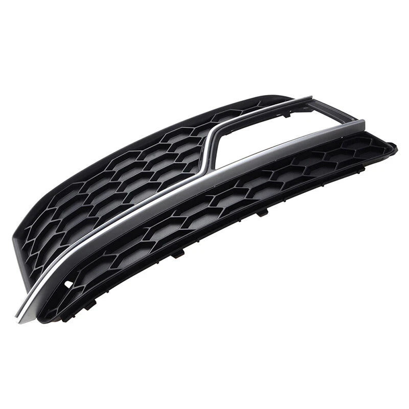 Fog Light Grilles Covers for 2013-2016 Audi A5 S-Line S5 Front Bumper Trim