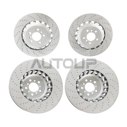 2 x Front & Rear Drilled Disc Rotors for BMW F06/F10/F12 M5/M6 (2010–2016)