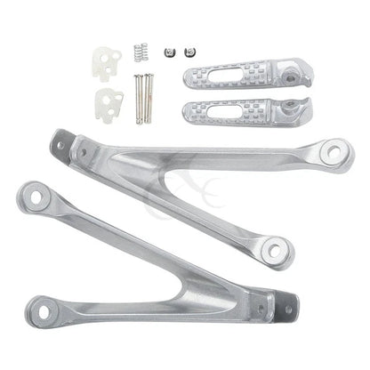 Rear Passenger Footrests Footpegs Peg Brackets for Honda CBR1000RR (2008-2016)