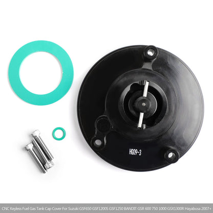 CNC Fuel Cap for Suzuki GSXR 600/750/1000 GSR 600/750 (2003-2018)