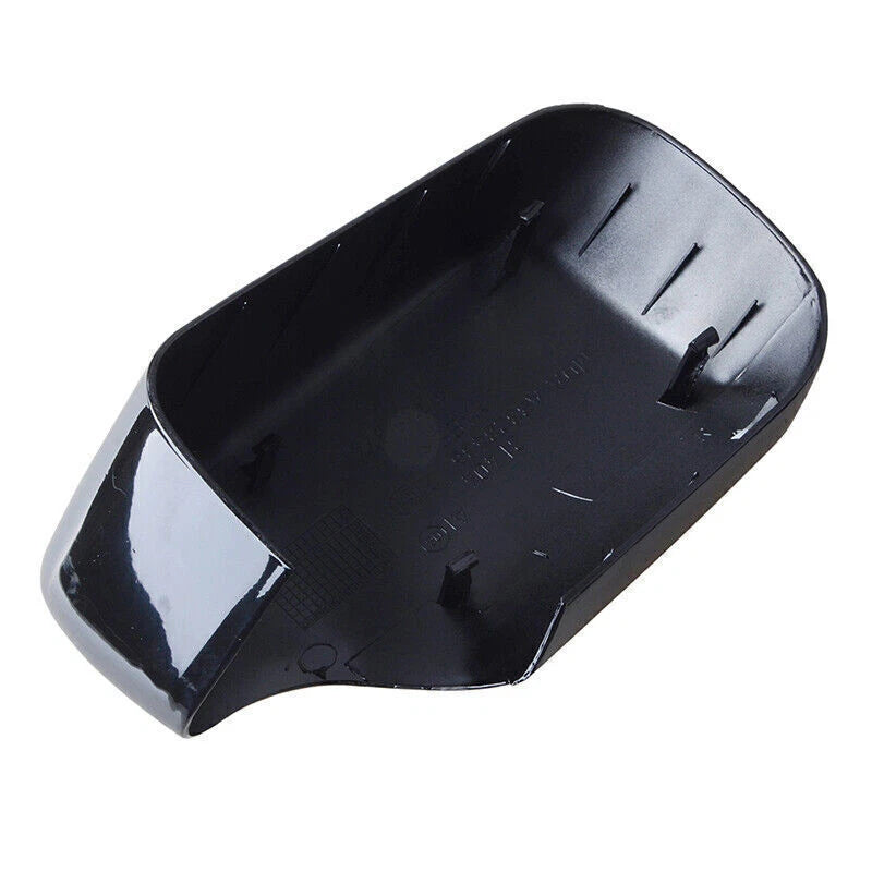 Right Black Door Side Mirror Cover Caps for BMW E46 325i 330i 330xi (1998-2005)
