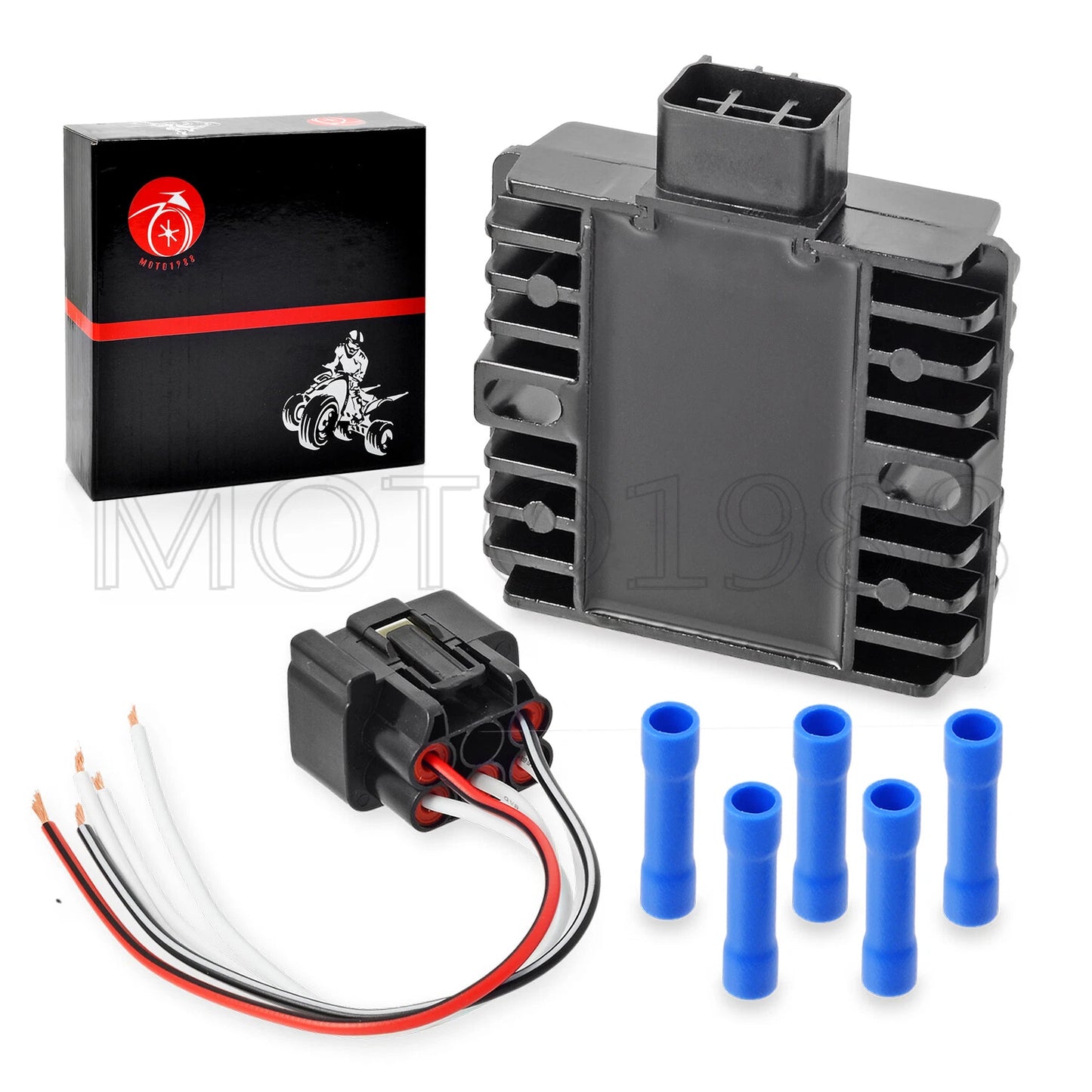 Voltage Regulator Rectifier Plug for YAMAHA YFM660 Grizzly 660 4x4 (2002–2008)