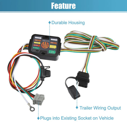 4-Pin Trailer Wiring Harness for Honda Odyssey (2005-2010)