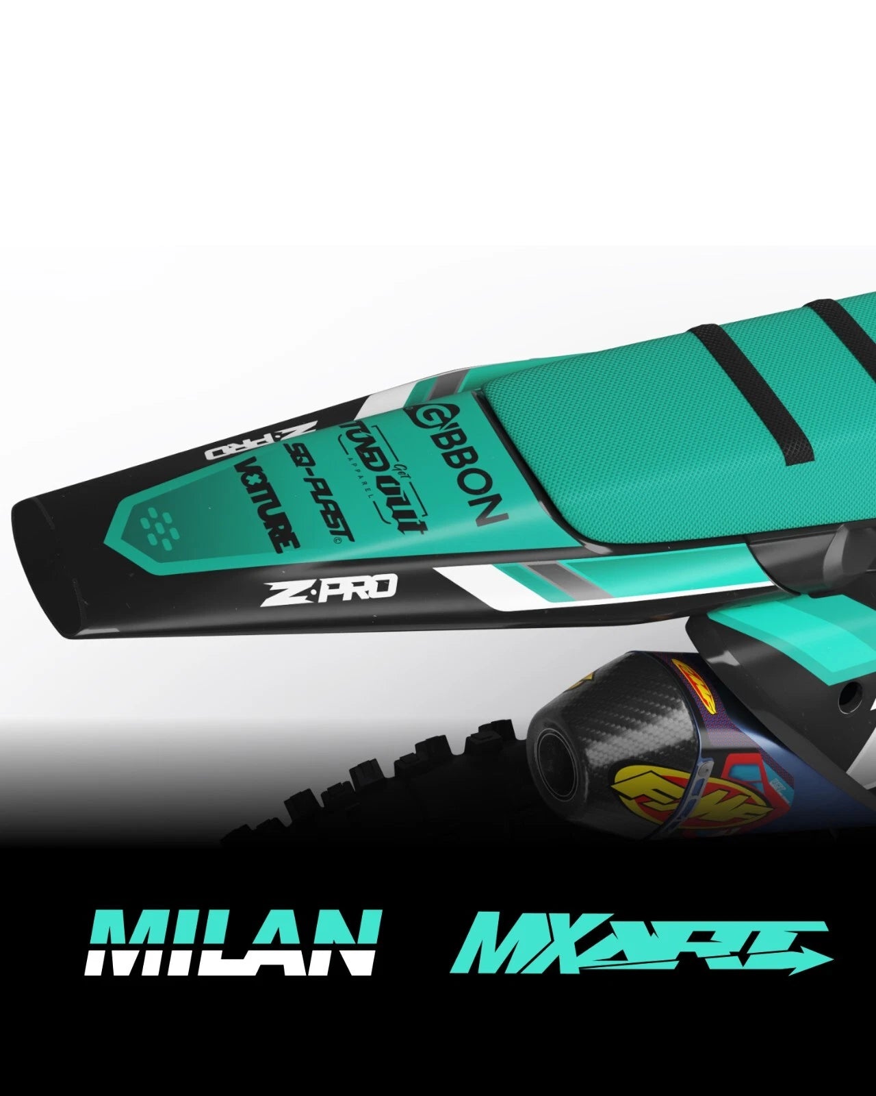 Husqvarna TC 85 Graphic Kit Milan Style Sticker (2014-2017)