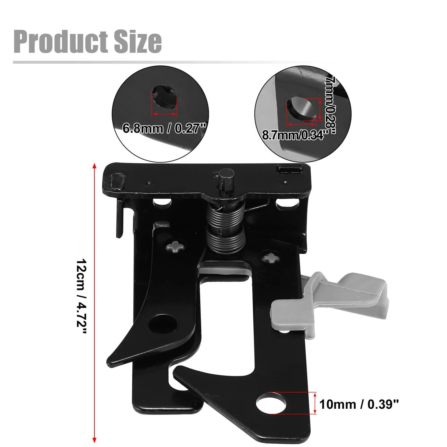 Hood Lock Latch for Mercedes-Benz C300 CLS400 C63 AMG S (2015-2017)
