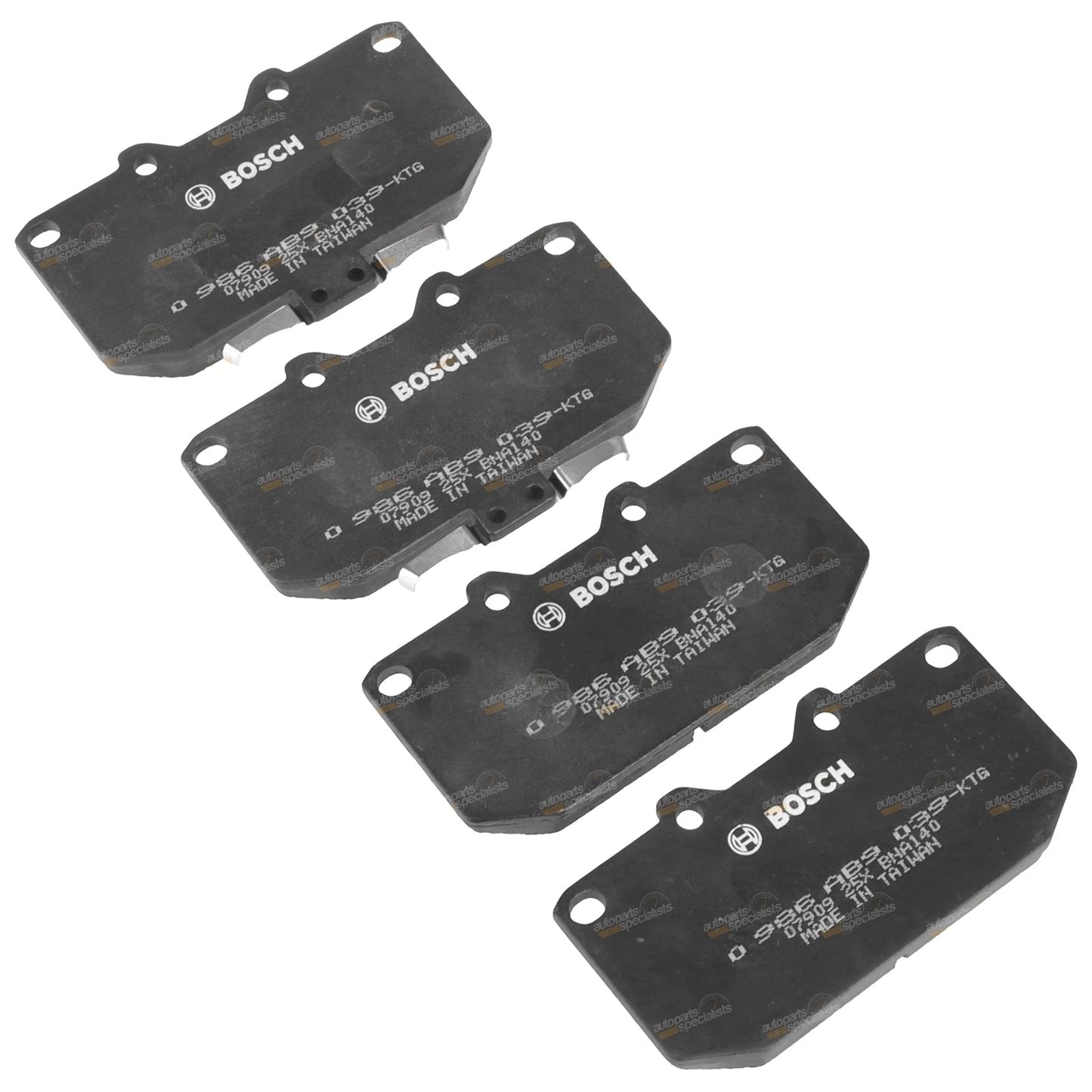 Front Disc Brake Pad Set for Subaru Forester (2000-2001)