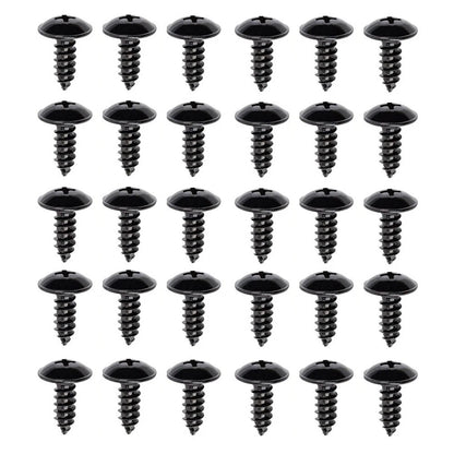 30 Pcs Fender Liner Retainer Screws for Hyundai Accent