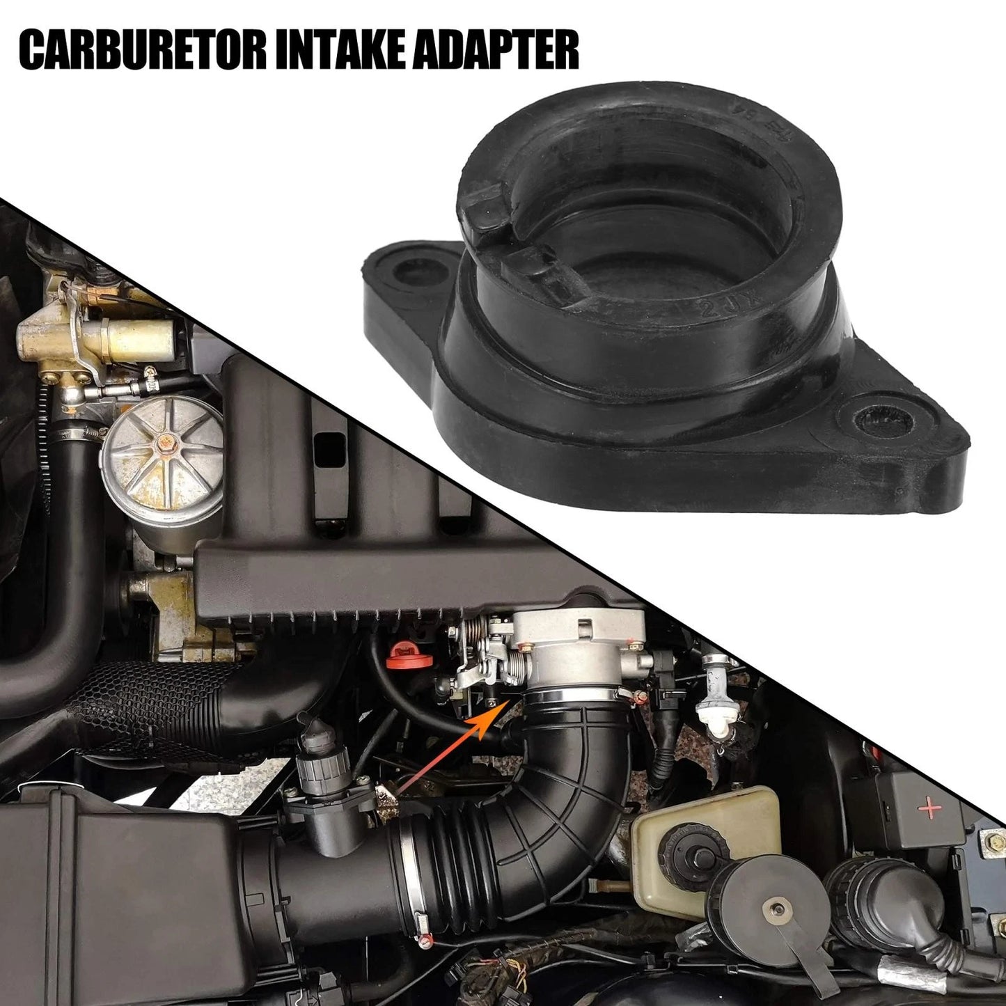 Carburetor Manifold Adapter for Yamaha TW200 TRAILWAY (1987–2010)