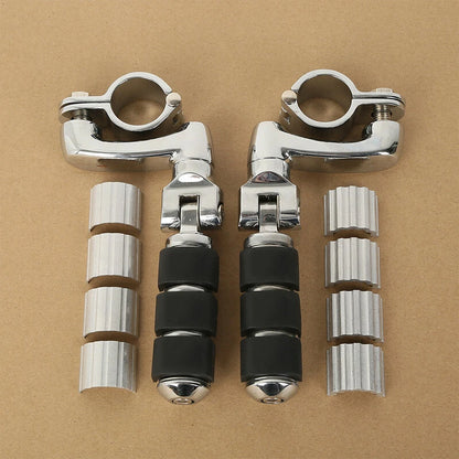 22mm 25mm 32mm 35mm Peg Mount Highway Adjustable Footpegs for Harley Softail