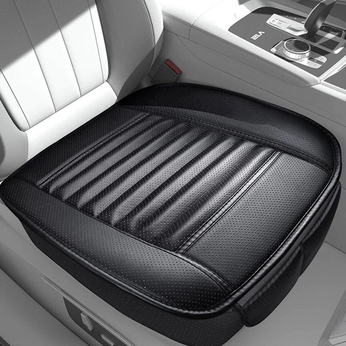 Black PU Leather Driver Bottom Seat Cover for Lexus RX350 RX450H (2010-2015)