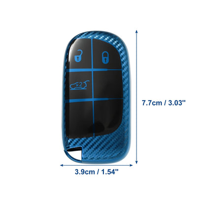 TPU 3 Button Keyless Entry Remote Cover for Jeep Cherokee Trailhawk (2018)