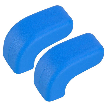 2 x Front Bumper Tow Hook Covers for Jeep Wrangler JK JL JT (2007-2022)