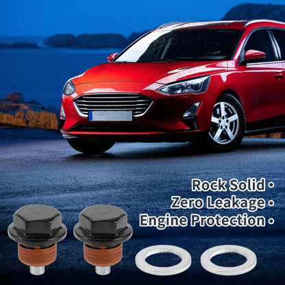 2 x M16x1.5 Aluminum Oil Drain Plug with Gasket for Car, Motorcycle