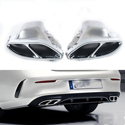 Rear Exhaust Muffler Pipe for Mercedes-Benz W205 C-Class (2015-2018)