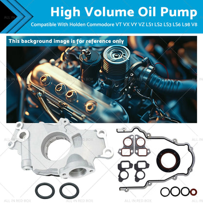High Volume Oil Pump for Holden Commodore VT VX VY VZ LS1 LS2 LS3 LS6 (1997-2007)