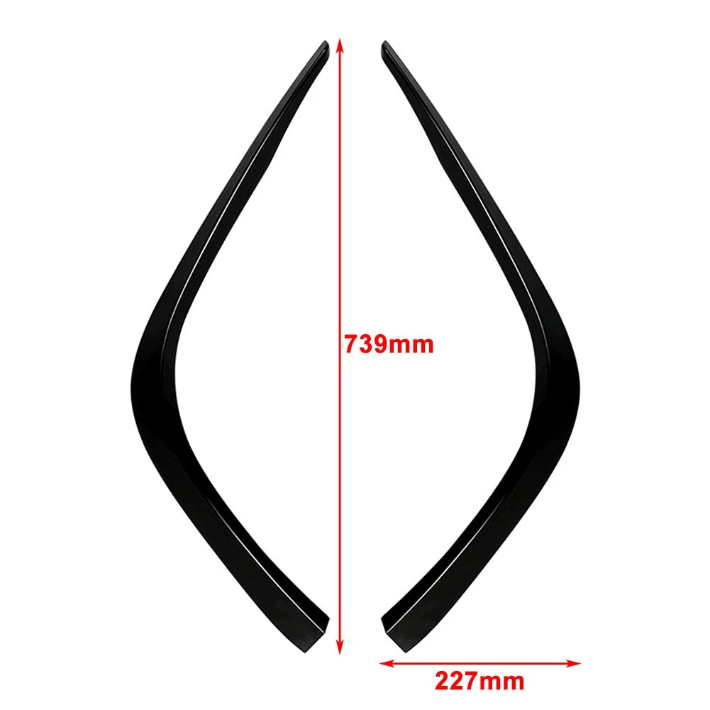Front Bumper Fog Light Lamp Cover Trim for Toyota Camry Sport (2018-2020)