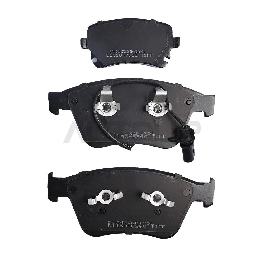 Front & Rear Brake Pads Set for Bentley Continental GT/GTC & Flying Spur (2004–2018)