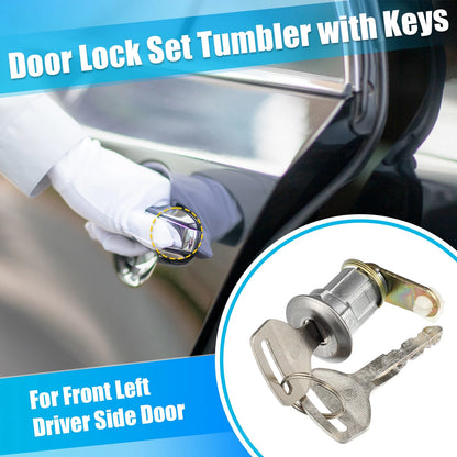 Door Lock Cylinder Set with Keys for Toyota Hilux LN30 RN30 (1983-1988)