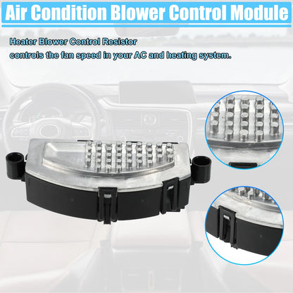 HVAC Blower Motor Resistor for Jeep (Fits Black & Silver Tone)