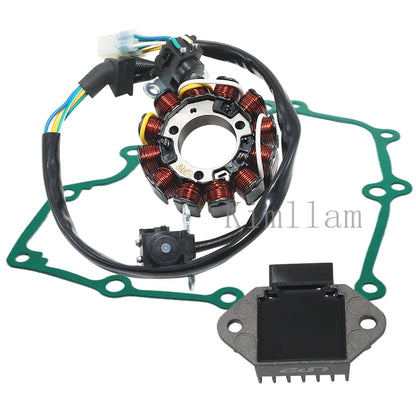 Stator Coil, Regulator Rectifier, Gasket for Honda CRF250R (2013)