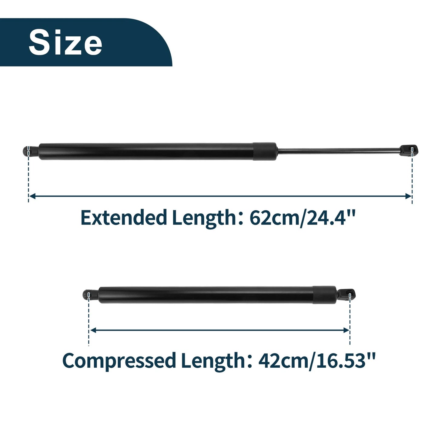 Rear Hatch Lift Supports for Ford Aerostar (1987-1997)