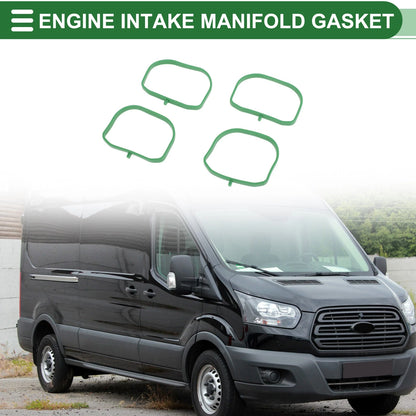 Engine Intake Manifold Gasket for Ford Transit (2006-2014) - 4 Pcs