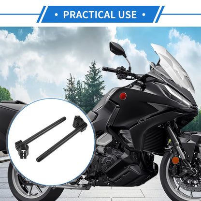 1 Pair 37mm Handlebar for ATV Aluminum Alloy Black