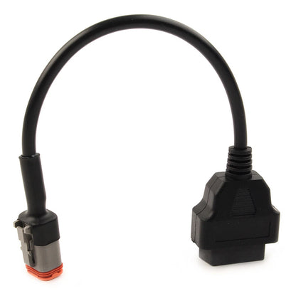 4Pin to 16Pin OBD2 Diagnostic Tool Adapter Cable for Harley Davidson