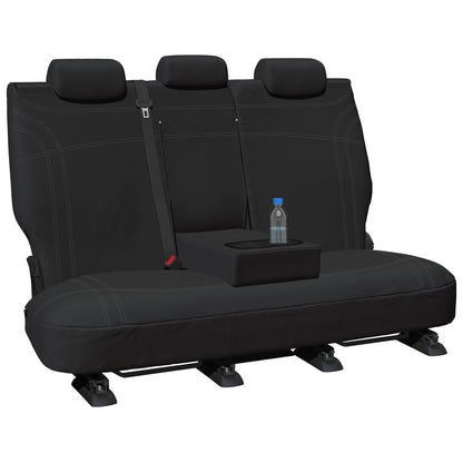 Rear Black Neoprene Car Seat Cover for Ford Ranger PJ PK (2007-2011)