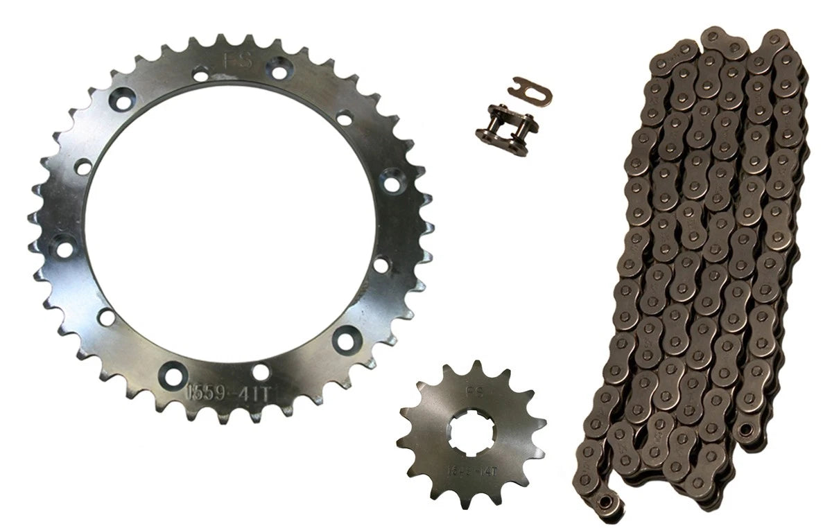 Natural 520x104 O-Ring Drive Chain for Yamaha Banshee (1989–2006)