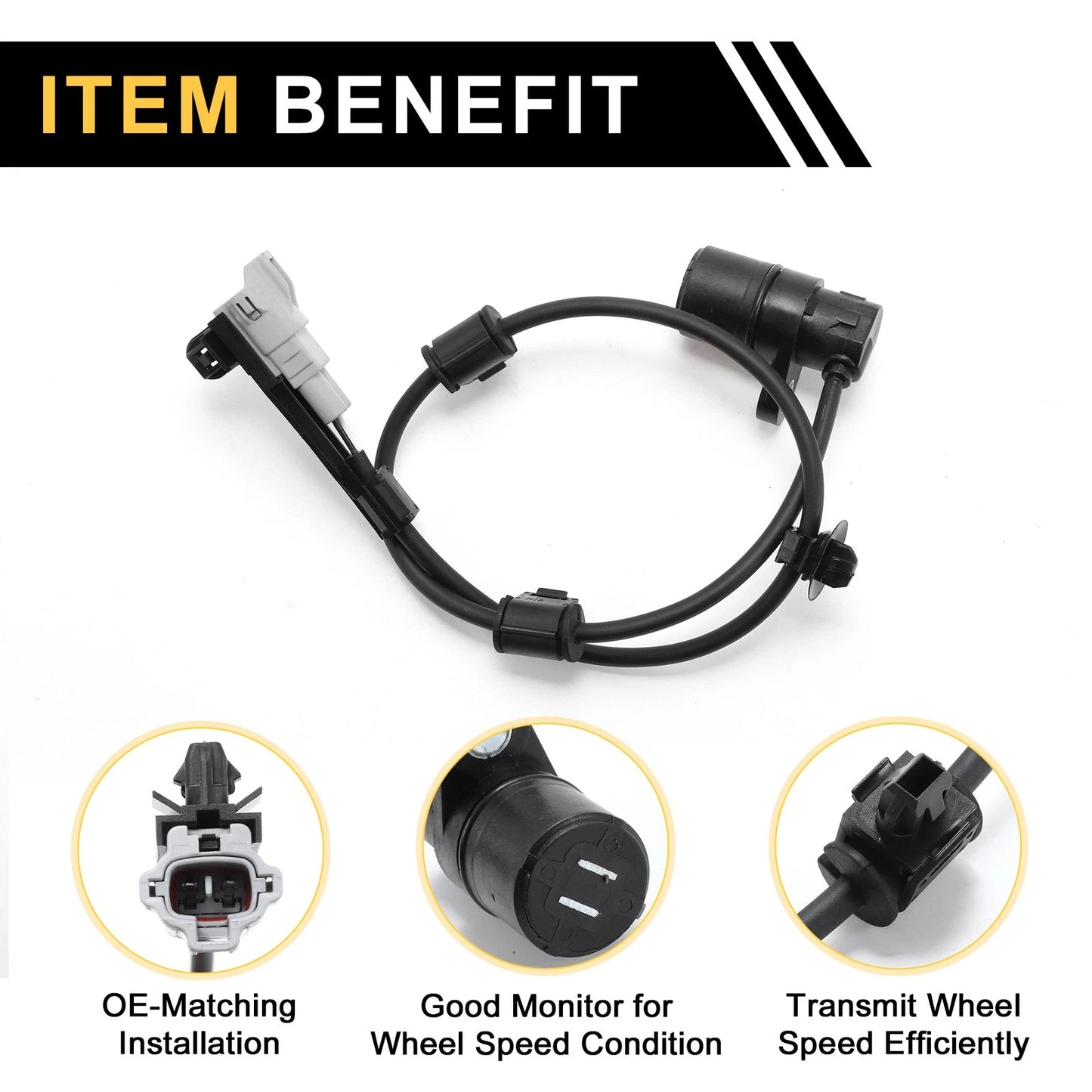 ABS Wheel Speed Sensor for Toyota Hilux (2005-2008) Rear Left
