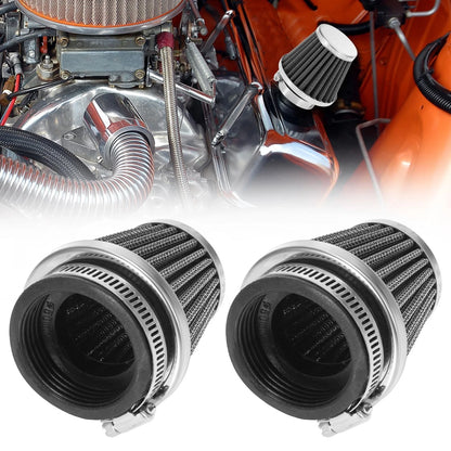 Air Filter Cleaner 48mm 2 x for 50cc–125cc Motorcycle