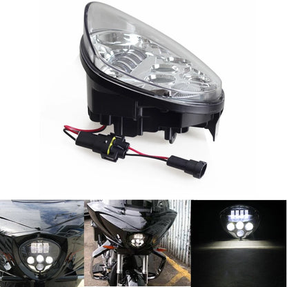 1 x LED Headlight HI/LO Beam 100W for Victory Cross Country/Roads (2010-2017)