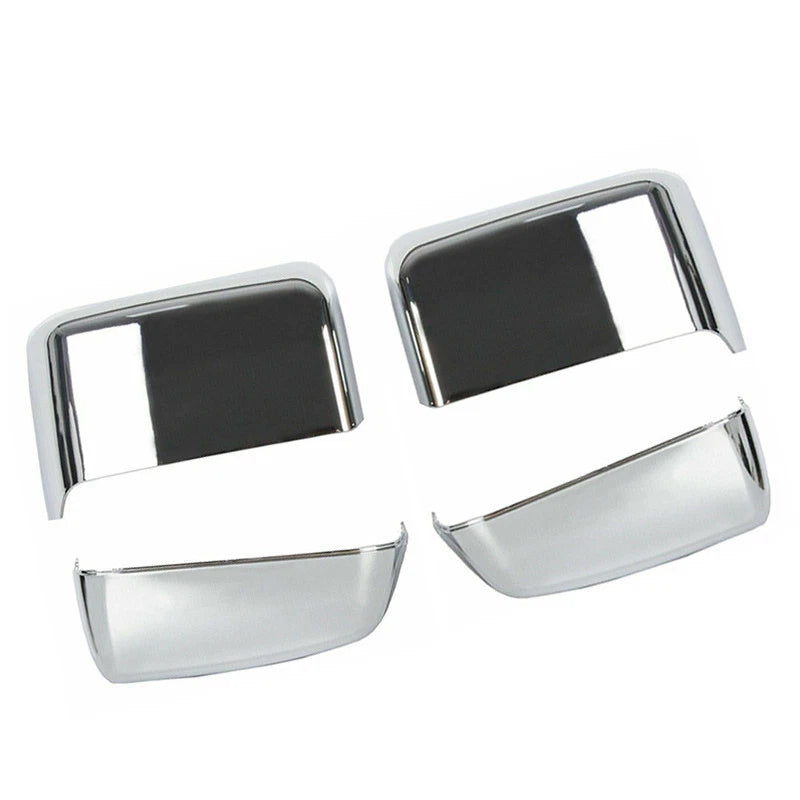 Set of Tow Mirror Cap Covers for Chevrolet Silverado Sierra 2500HD 3500 (2007-2018)