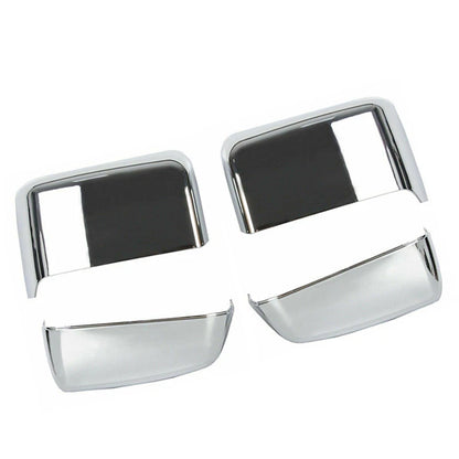 Set of Tow Mirror Cap Covers for Chevrolet Silverado Sierra 2500HD 3500 (2007-2018)