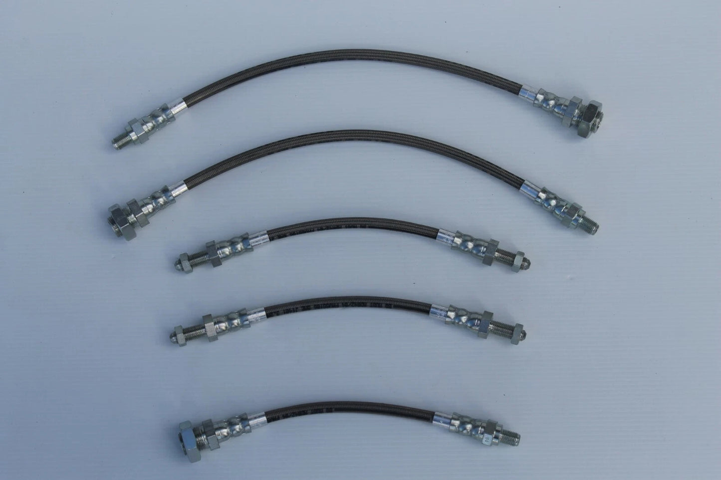 Braided Brake & Clutch Hose Set for Classic Mini Cooper S (All Years)