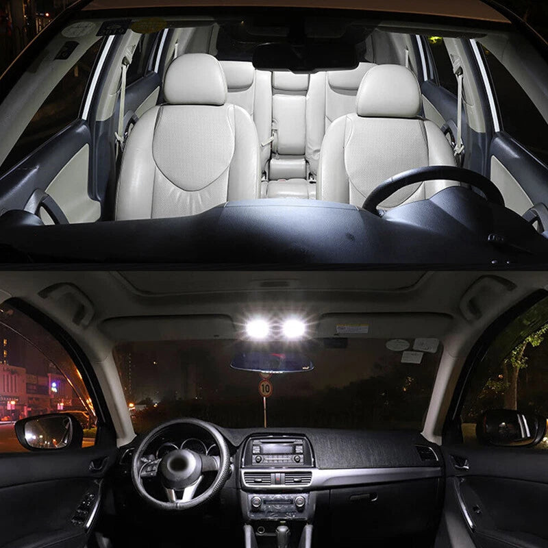 White LED Interior Light Bulb Kit for Pontiac Firebird Trans Am (1993-2002)