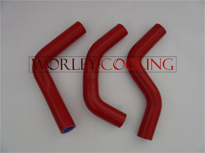 Silicone Radiator Hose for Suzuki Swift 1.3 G13 GTI (1989-2000) Red