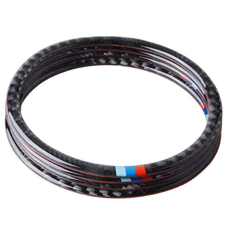 Carbon Fiber Interior Door Speaker Ring Trim for BMW F30 F31 F32 (2012-2019)