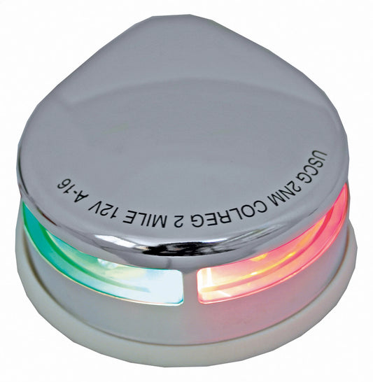 Boat LED Navigation Light Stainless Steel Bi-Colour Bow Light 12V