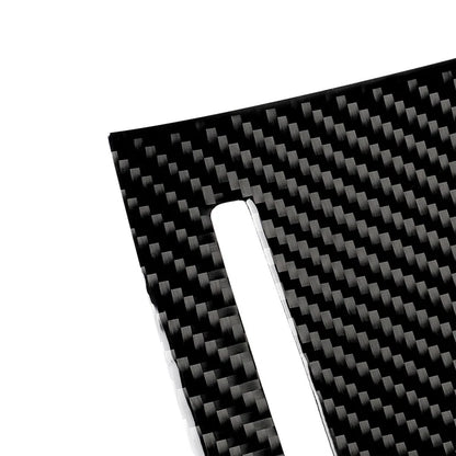 Carbon Fiber Center Console Cup Holder Box Trim Sticker fit for Tesla Model X