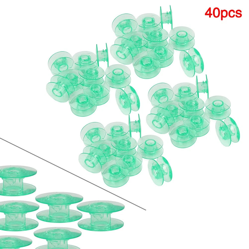 Green Bobbins for Viking White Pfaff Sewing Machines (No Year)