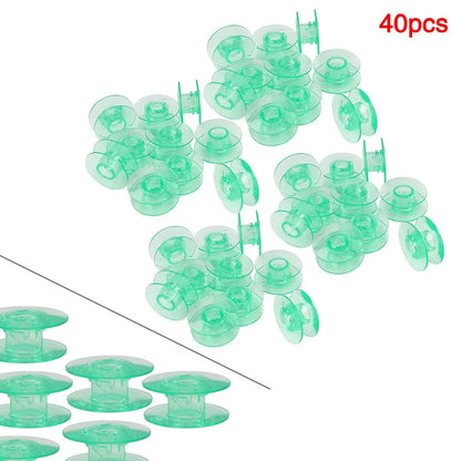 Green Bobbins for Viking White Pfaff Sewing Machines (No Year)