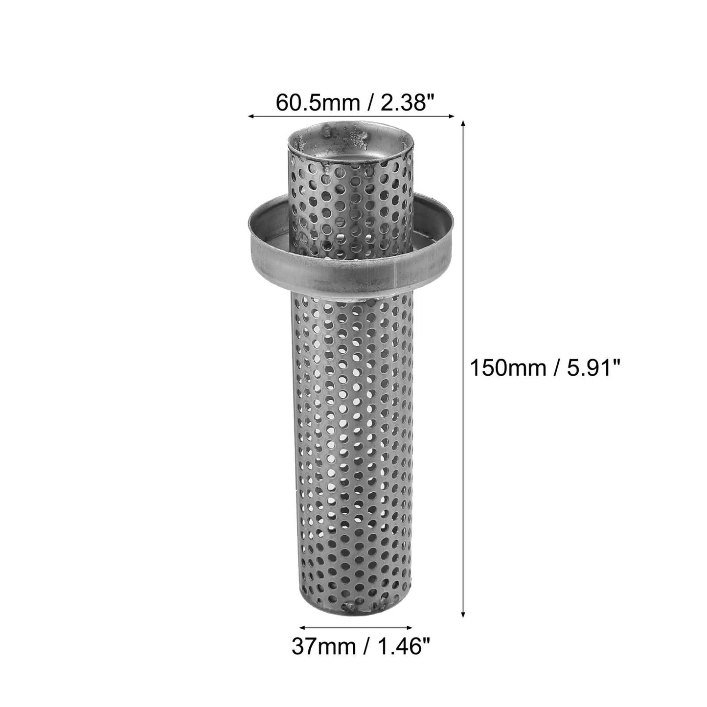 150mmx60mm Exhaust Silencer Muffler Pipe Baffle for Motorcycle