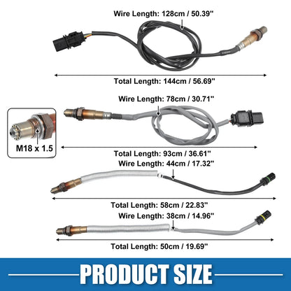Oxygen Sensor Set for BMW X3 (2007-2010)