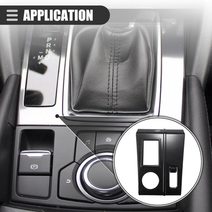 Carbon Fiber Gear Shift Panel Trim for Mitsubishi Outlander (2022)