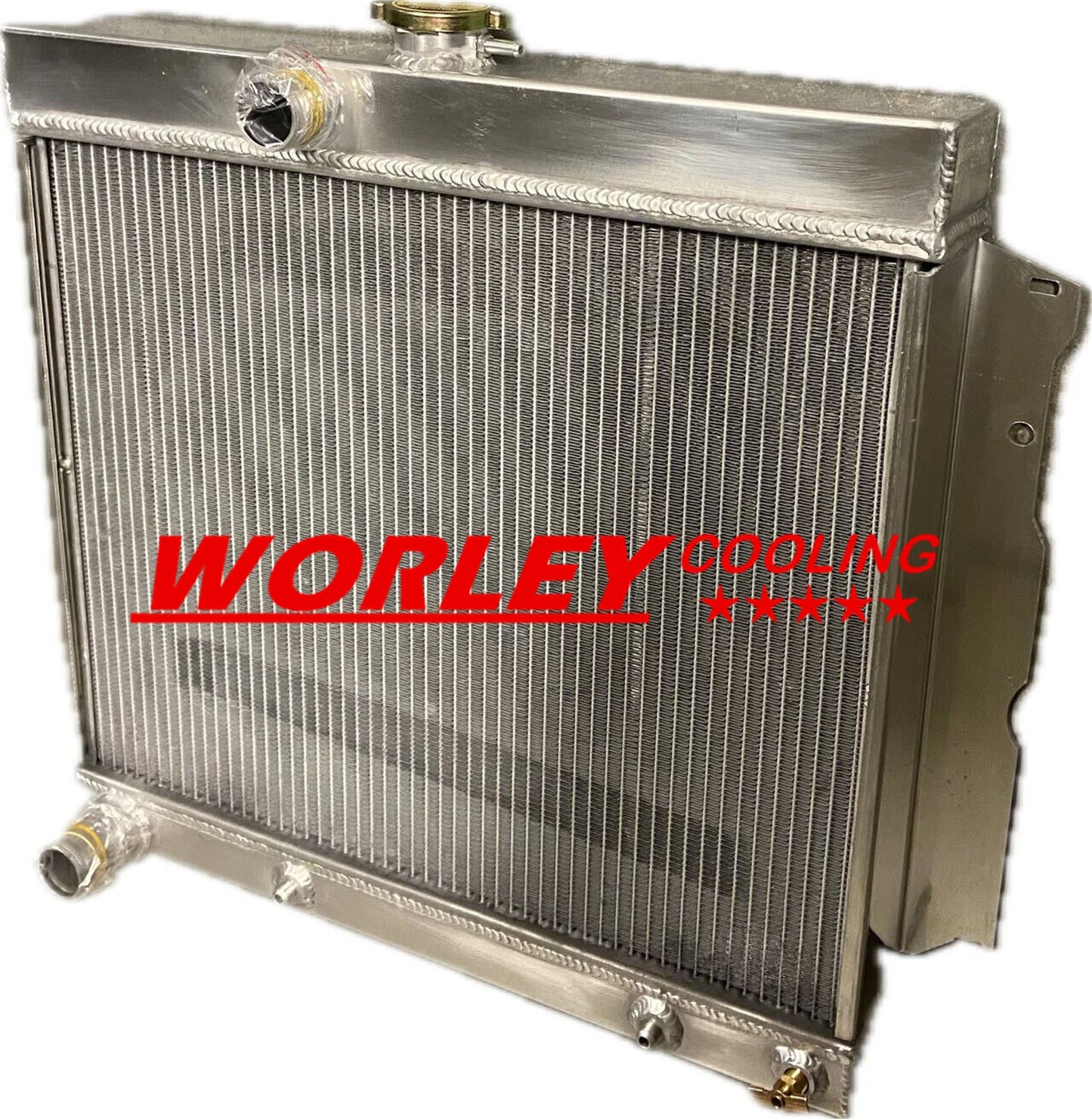 3 Row Aluminum Radiator for Dodge Charger Dart Coronet Polara (1963-1969)