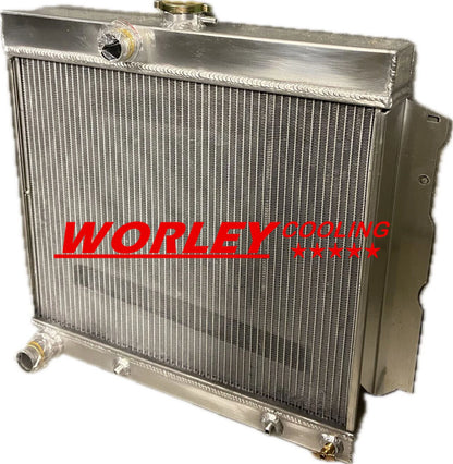 3 Row Aluminum Radiator for Dodge Charger Dart Coronet Polara (1963-1969)