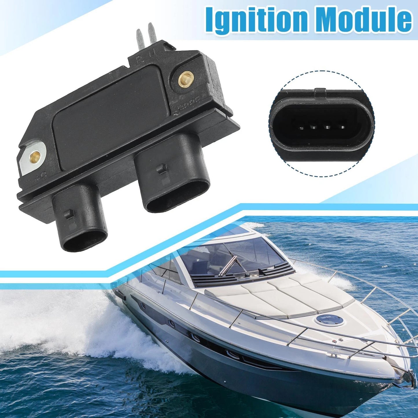 Ignition Module for Volvo Penta, GM, Mercury Marine