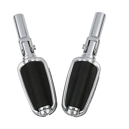 Chrome Footpeg Pedals Mount for Harley Softail Slim FLSS (2012 - 2017)